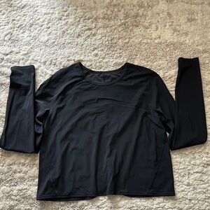 Lululemon Ventilated Long Sleeve Top